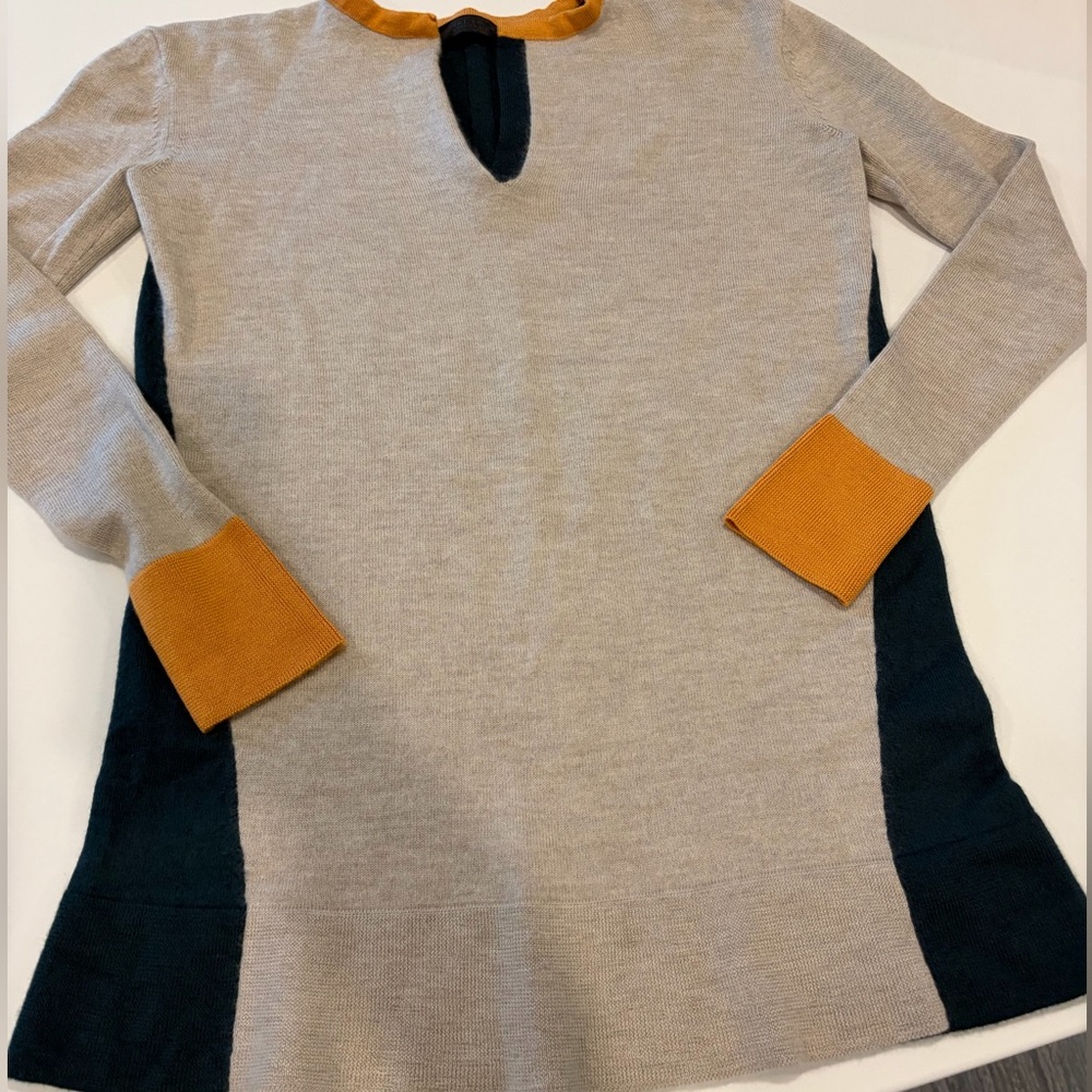 The Row Tri-Color Sweater XS